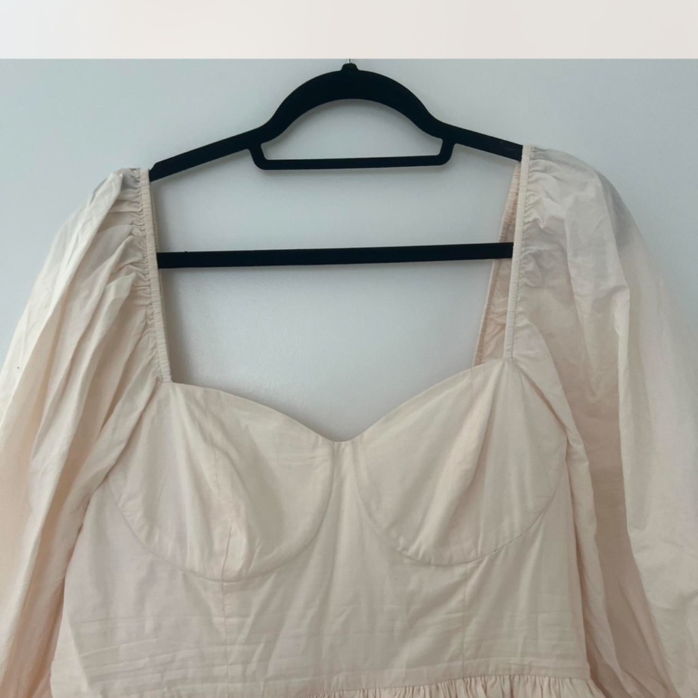 Selkie Cream Mini Dress